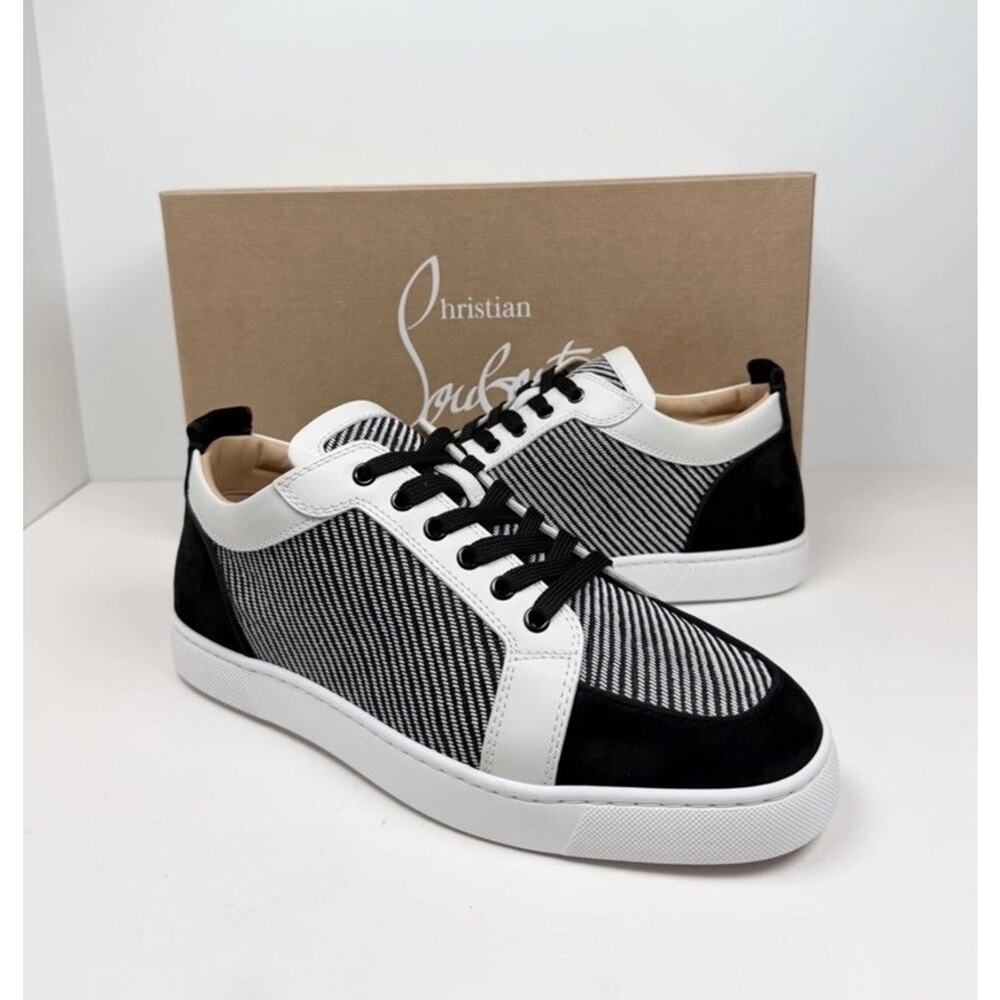 Size 11.5US - Christian Louboutin Rantulow Orlato Black/White🐼 NEW/RETAIL $1K! - Picture 2 of 10